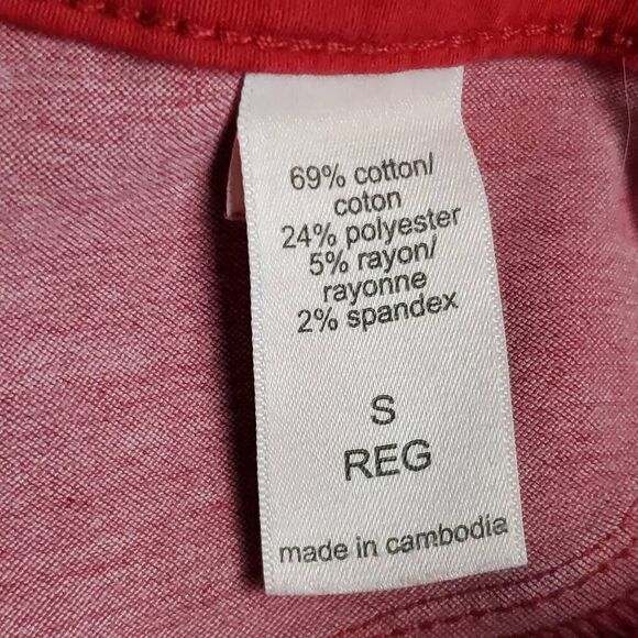 Maurices Women’s High Rise Skinny Pants Red Size S Stretch Denim - Picture 6 of 7
